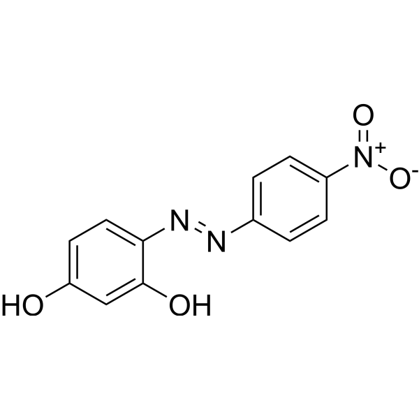 4-(4-Nitrophenylazo)resorcinol 74-39-5